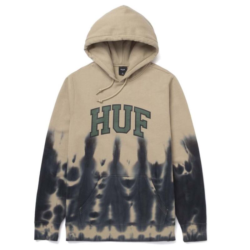 Худі HUF HO21 Hartford tiedye pullover tan