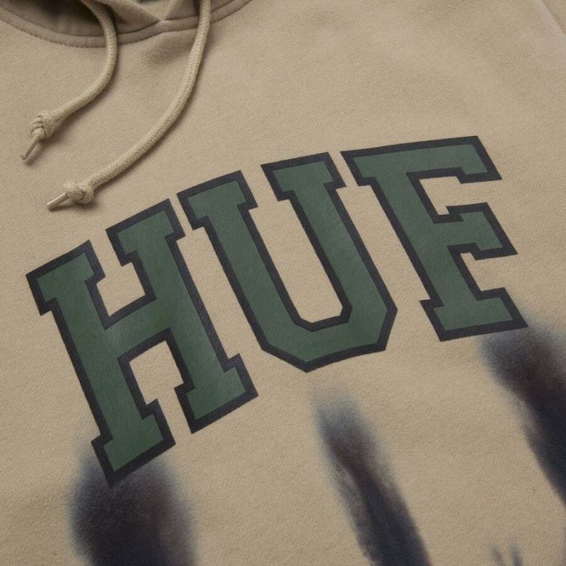 Худі HUF HO21 Hartford tiedye pullover tan