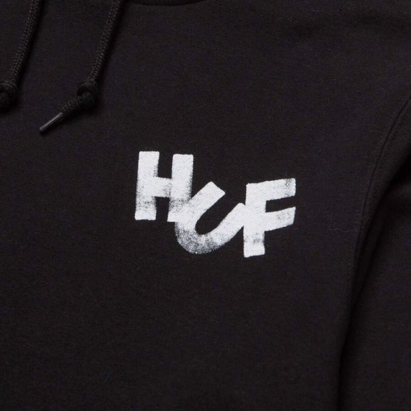 Худі HUF SP21 Haze brush hoodie black