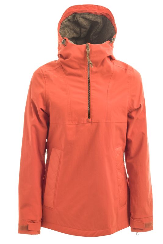 Жіноча куртка Holden W's Cascade side zip jacket crimson