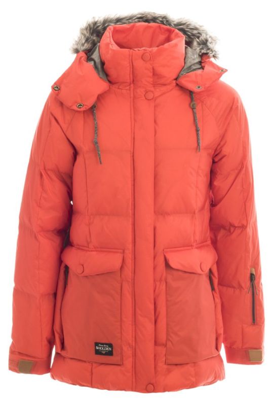 Жіноча куртка-пуховик Holden W's Carter jacket crimson