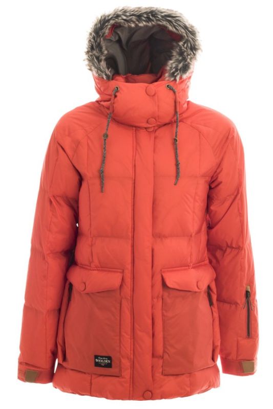 Жіноча куртка-пуховик Holden W's Carter jacket crimson