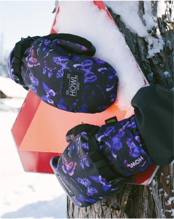 Сноубордичні рукавиці Howl Fairbanks 23 Mitt butterfly
