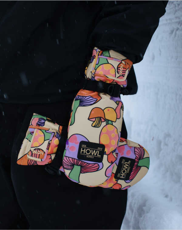 Сноубордичні рукавиці Howl Fairbanks 23 Mitt mushrooms