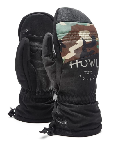 Сноубордичні рукавиці Howl Team Mitt black camo