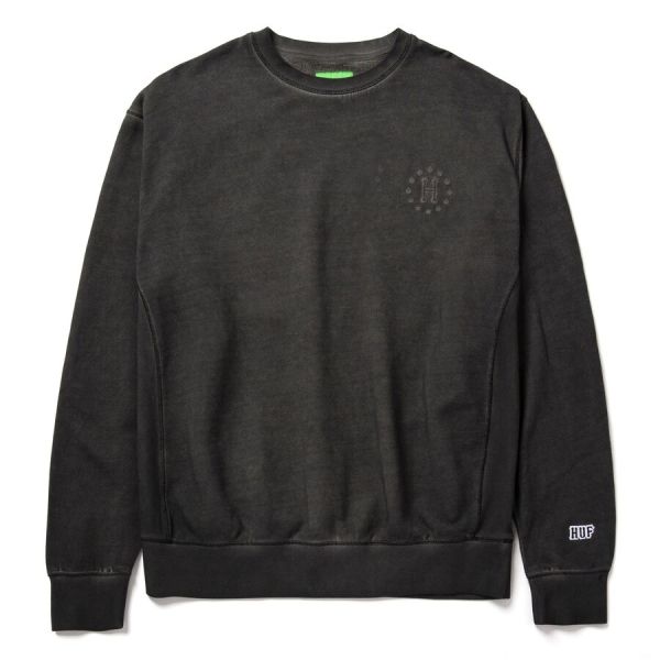Світшот HUF FA22 12 Galaxies Faded gunmetal