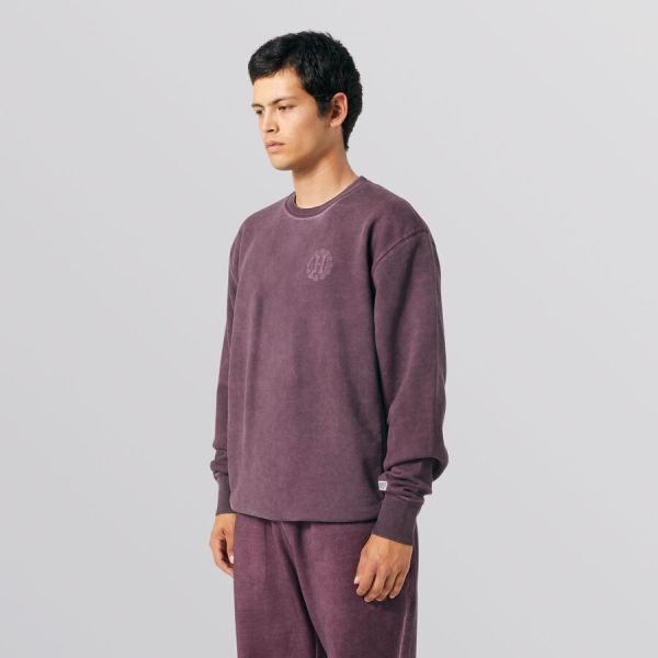 Світшот HUF FA22 12 Galaxies Faded wine
