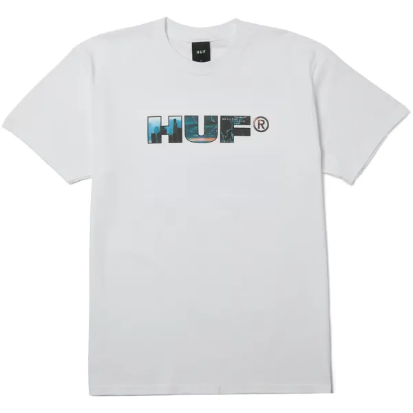 Футболка HUF SP26 Flight Path white