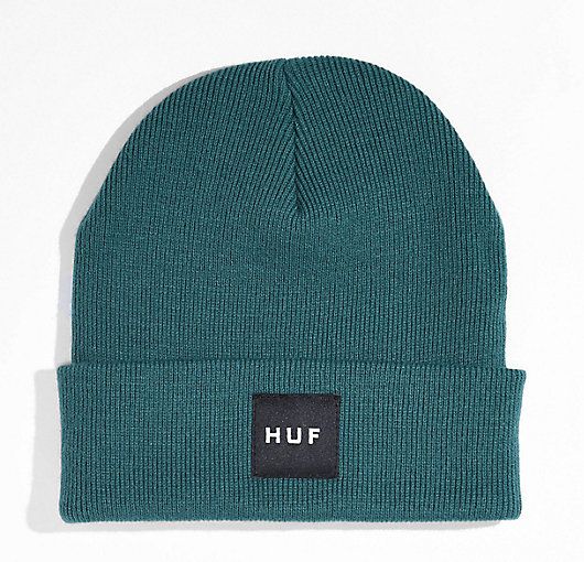 Шапка HUF FA22 Box logo beanie sycamore