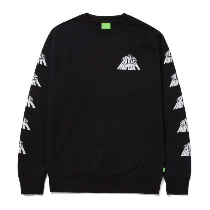 Світшот HUF HO22 City crewneck sweatshirt black