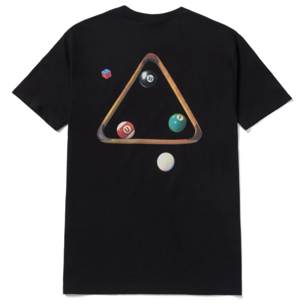 Футболка HUF SU22 Dirty pool TT black
