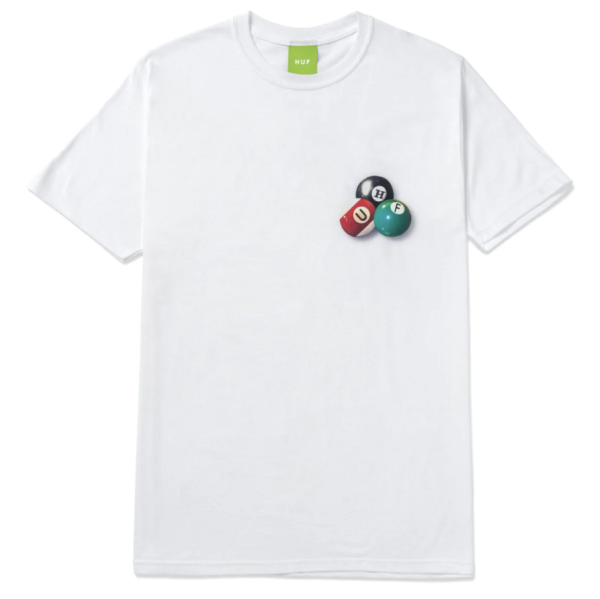 Футболка HUF SU22 Dirty pool TT white