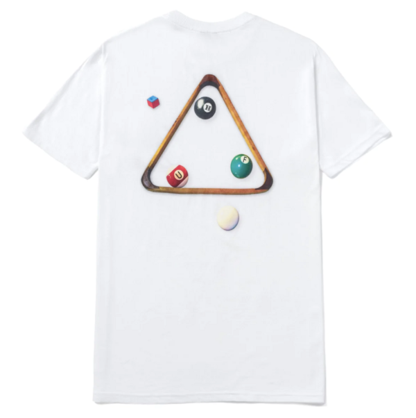 Футболка HUF SU22 Dirty pool TT white