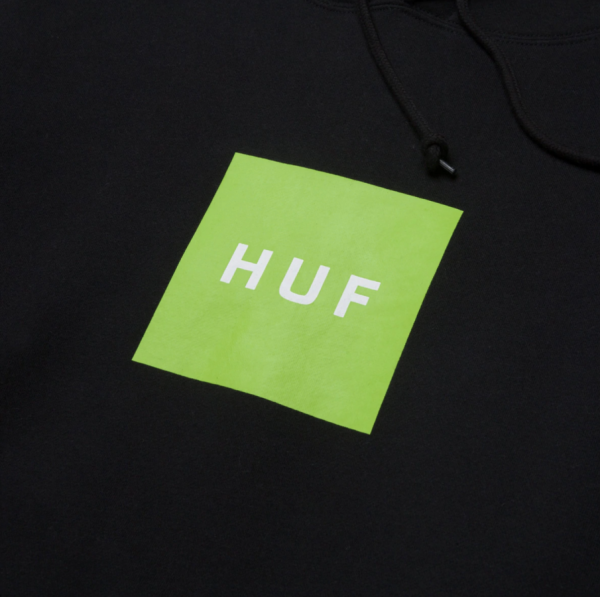 Худі HUF SP22 Essentials box logo pullover back