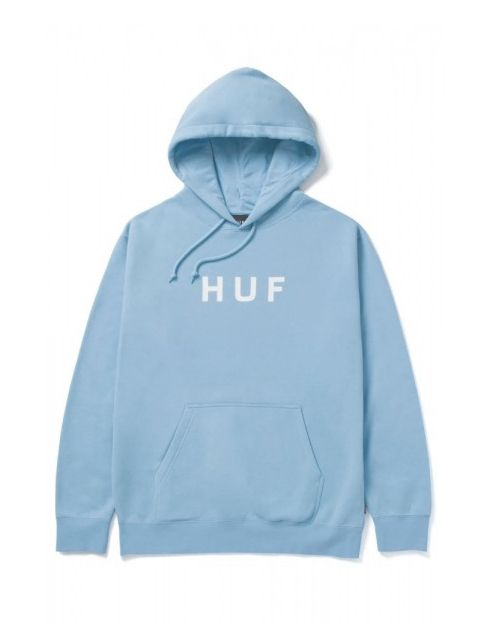 Худі HUF SU22 Essentials OG logo light blue