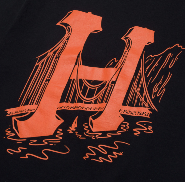 Футболка HUF SP22 Golden Gate Classic H black