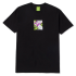 HUF SU22 Inhale exhale tee black