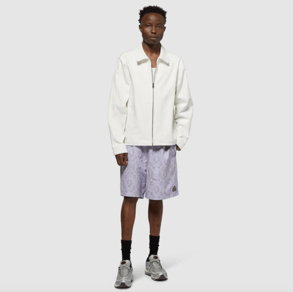 Куртка HUF SU24 Jaquard Tiger work jacket ivory