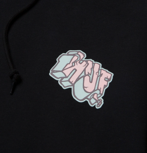 Худі HUF SP22 Quake TT black