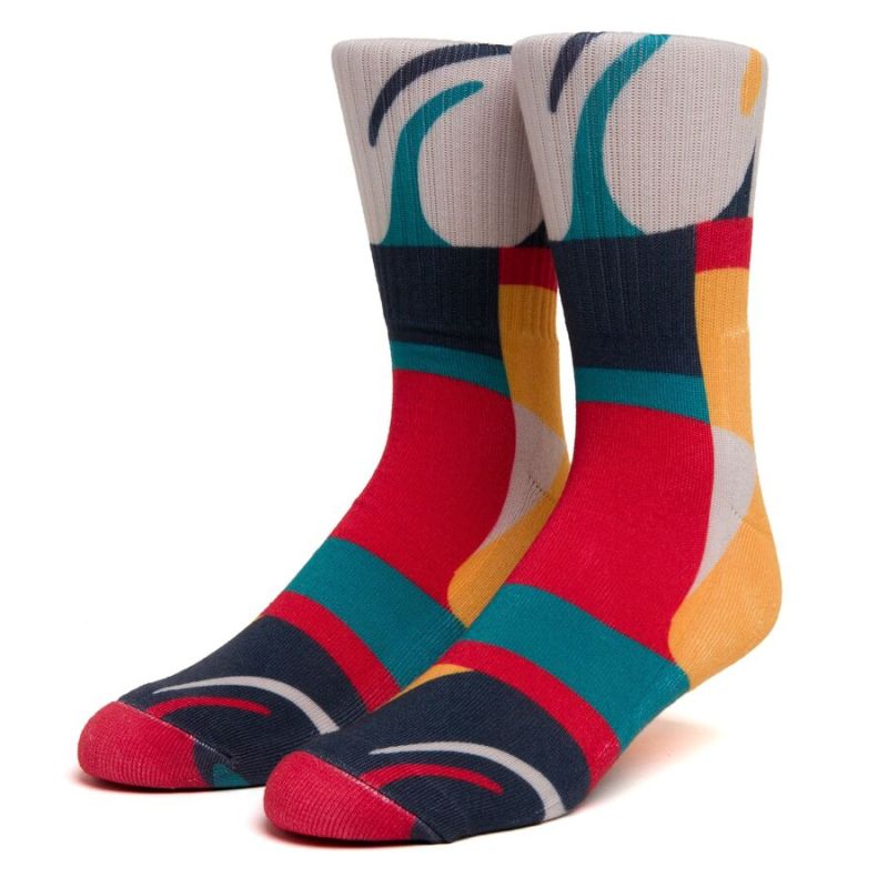 HUF FA22 Sloane sock multi