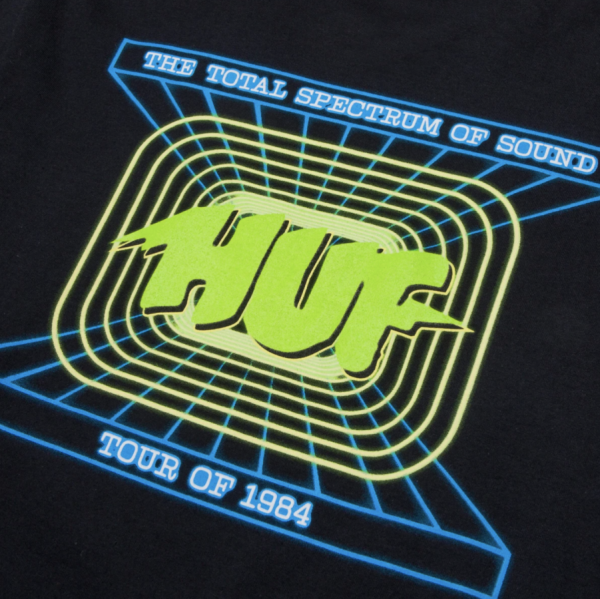 Лонгслів HUF Total spectrum black