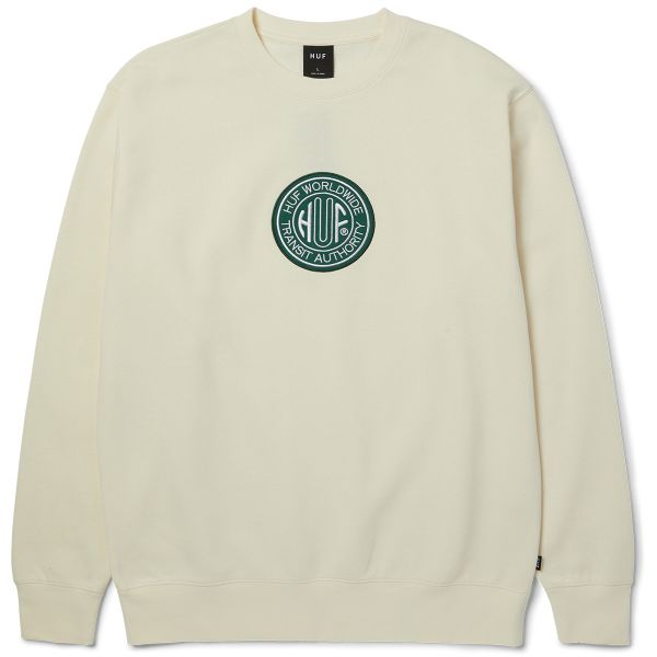 Світшот HUF HO25 Transit Authority crewneck bleach