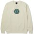 HUF HO25 Transit Authority crewneck bleach