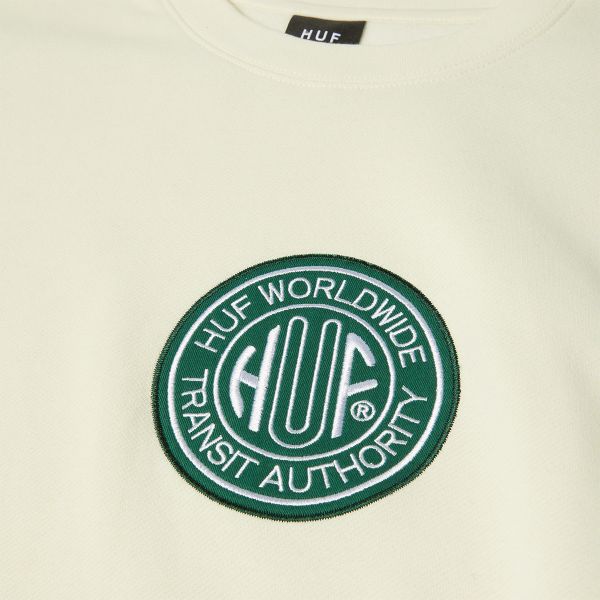 Світшот HUF HO25 Transit Authority crewneck bleach