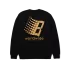 Світшот HUF X Bronze HO24 crewneck black
