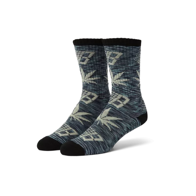 Шкарпетки HUF X Bronze HO24 Plantlife marled sock black