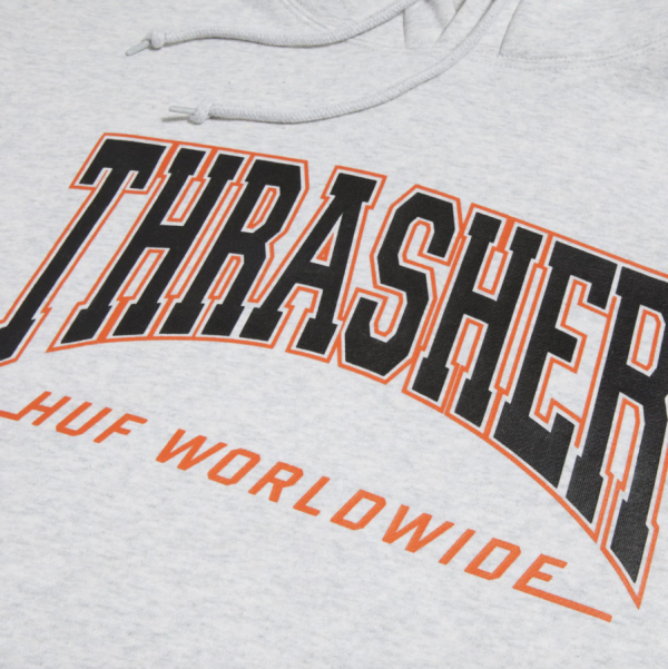 Худі HUF X Thrasher SU22 Bayview athletic heather