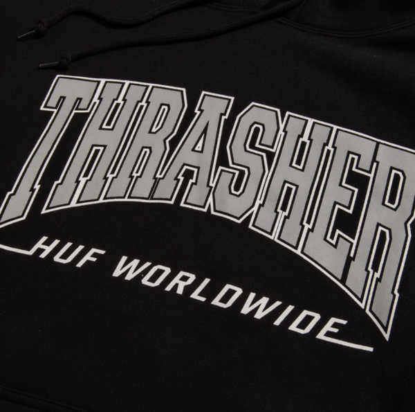 Худі HUF X Thrasher SU22 Bayview black