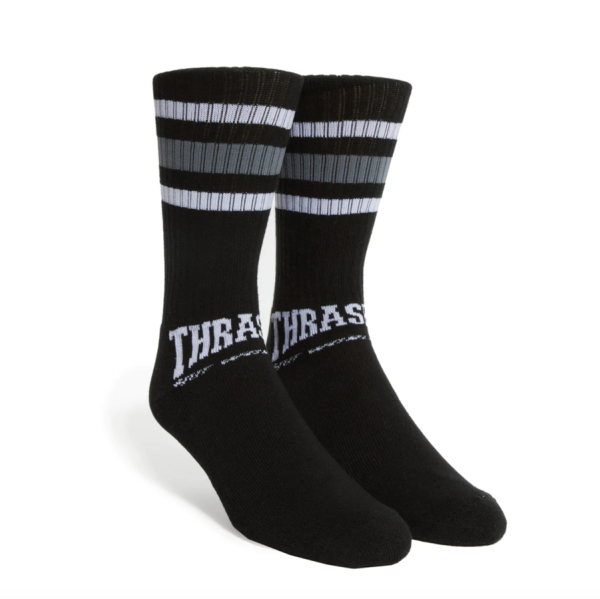 Шкарпетки HUF X Thrasher Center field black