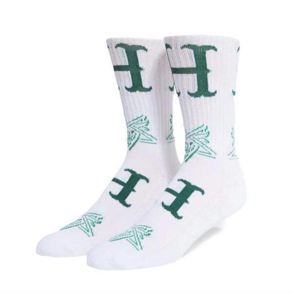 Шкарпетки HUF X Thrasher Duality white