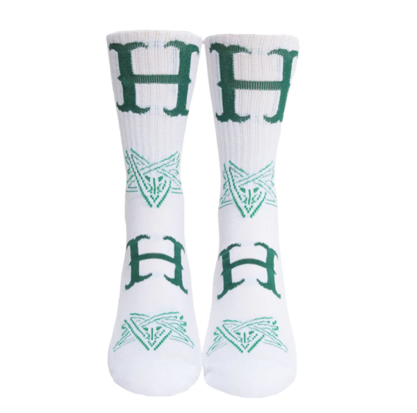 Шкарпетки HUF X Thrasher Duality white