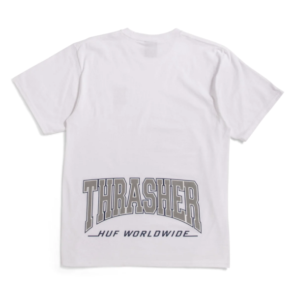 Футболка HUF X Thrasher SU22 High point white