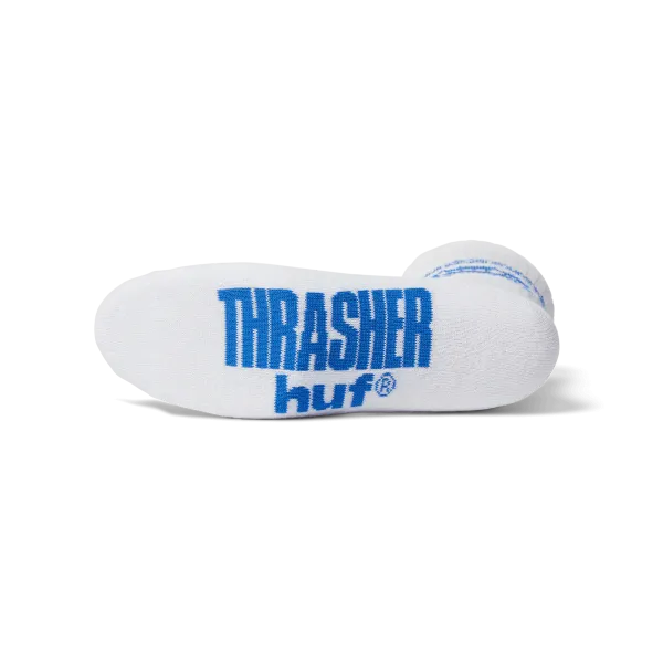Шкарпетки HUF X Thrasher logo white