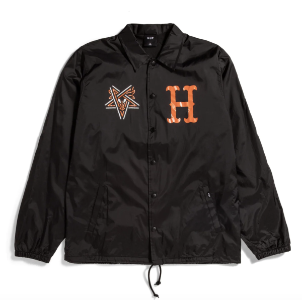 Куртка HUF X Thrasher Split coaches black