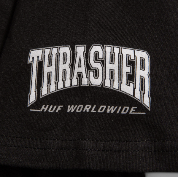 Футболка HUF X Thrasher SU22 Sunnydale black
