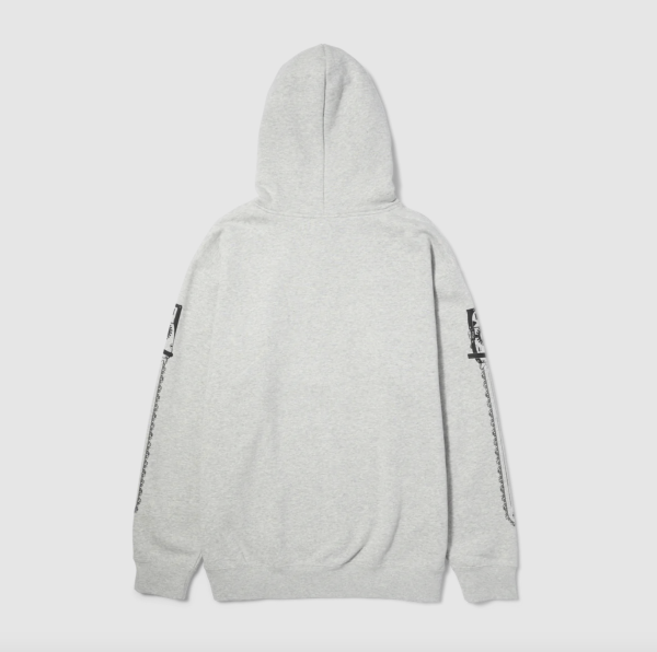Худі HUF HO23 Buzzkill hoodie heather grey