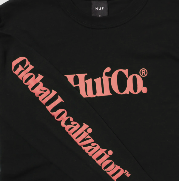 Лонгслів HUF SU23 CO ls black