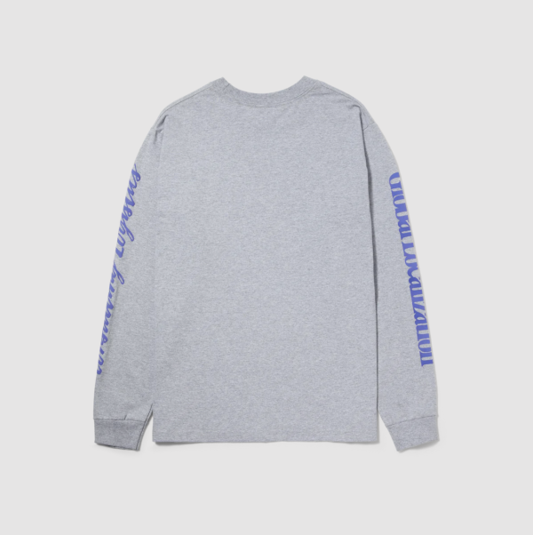 Лонгслів HUF SU23 CO ls heather grey