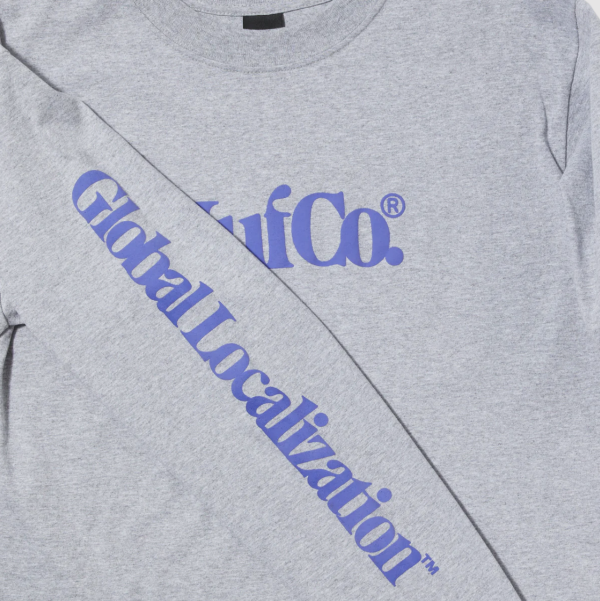 Лонгслів HUF SU23 CO ls heather grey