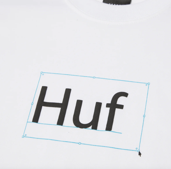 Футболка HUF SP24 TT Deadline white