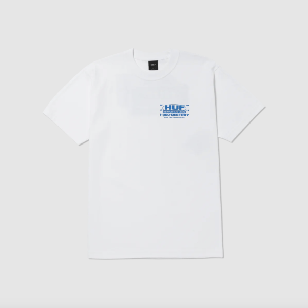 Футболка HUF SU24 Demolition tee white