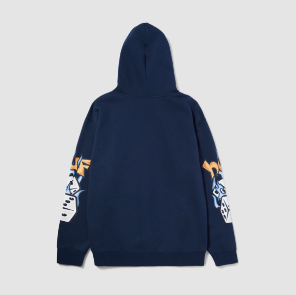 Худі HUF SP23 Dicey pullover hoodie navy