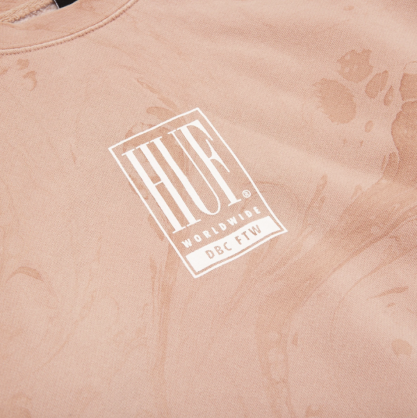 Світшот HUF FA20 Elias plastic pink