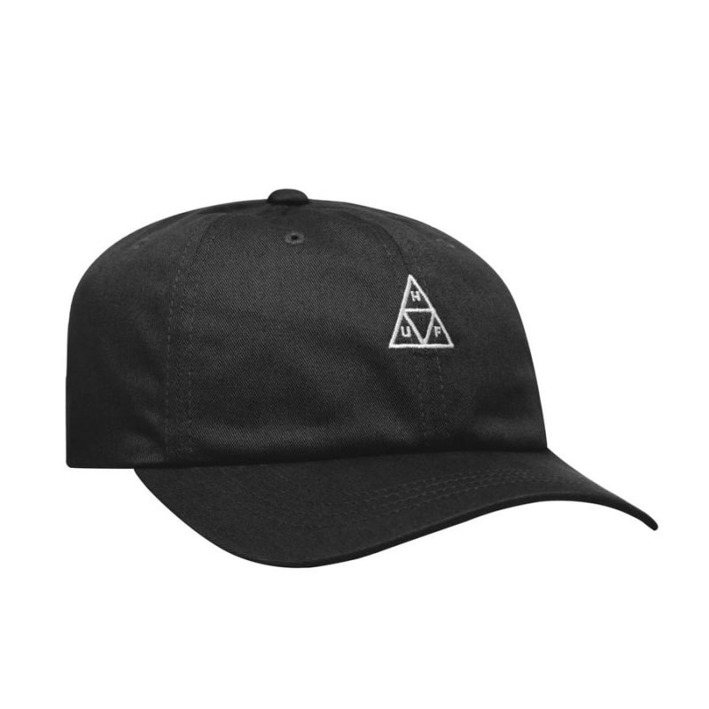 Кепка HUF SP23 Ess TT curved visor hat black