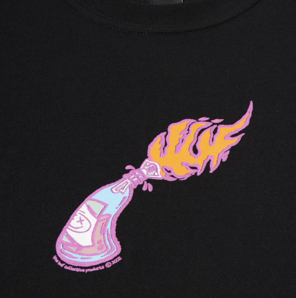 Футболка HUF SP23 Fire starter black