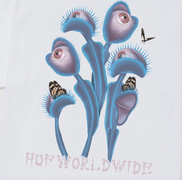 Футболка HUF SU24 Fly Trap tee white